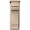 Ekena Millwork Pescadero Smooth Corbel w/Backplate, Douglas Fir, 7 1/2"W x 10"D x 22"H COR08X10X22PEC01SDF - alternate 2